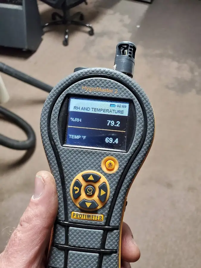 Moisture meter humidity assessment for Mold Remediation & Removal in Frenchtown